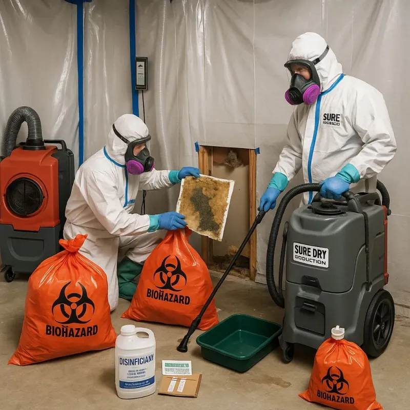 Contaminated Water Handling Protocols process in Lakeport, CA