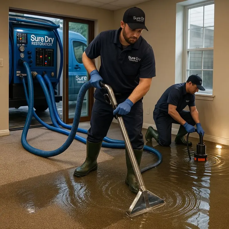 Water Extraction and Removal process in Lakeport, CA